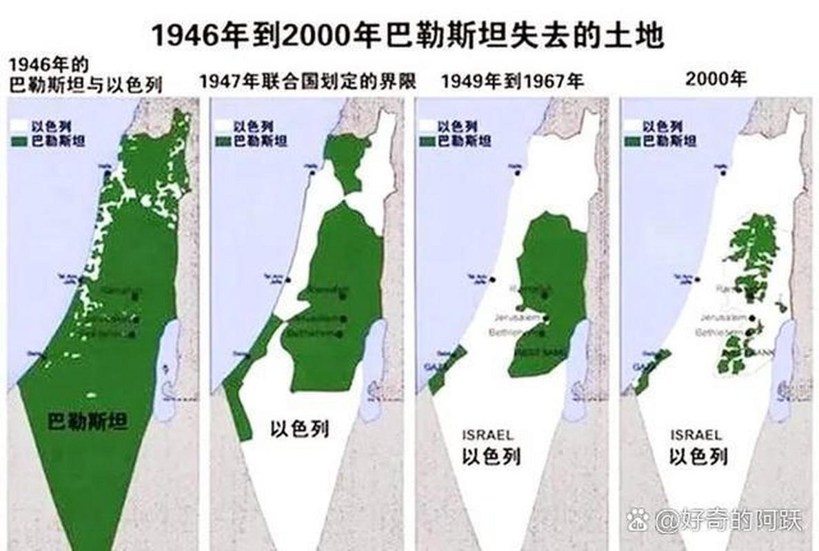 巴勒斯坦和以色列是怎样打起来的「巴勒斯坦土地被以占领」 海产干货